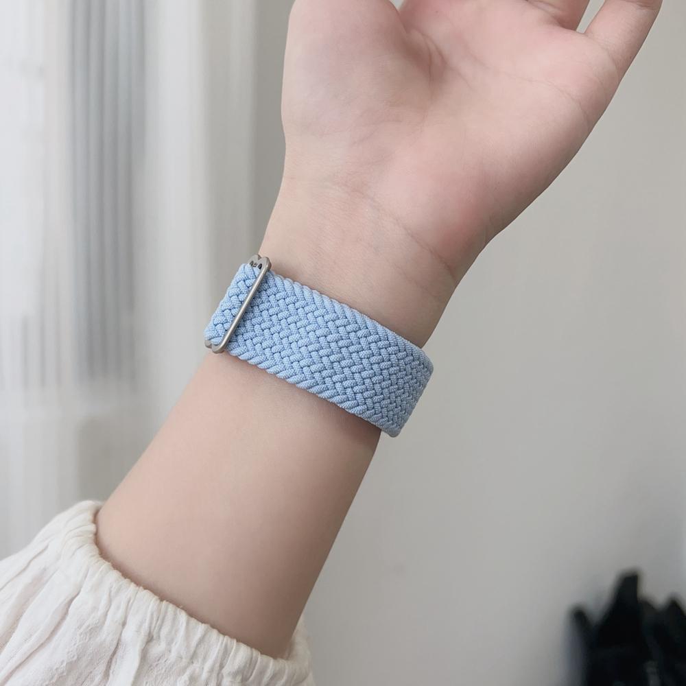 Correa Band For Samsung Galaxy Watch 7 FE 5 Pro 4 6 Classic 44mm 40mm Nylon Braided Sport Bracelet Correa Galaxy Watch 7 Strap