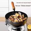 Jin Sao Zi 24cm Hammered Cast Iron Wok