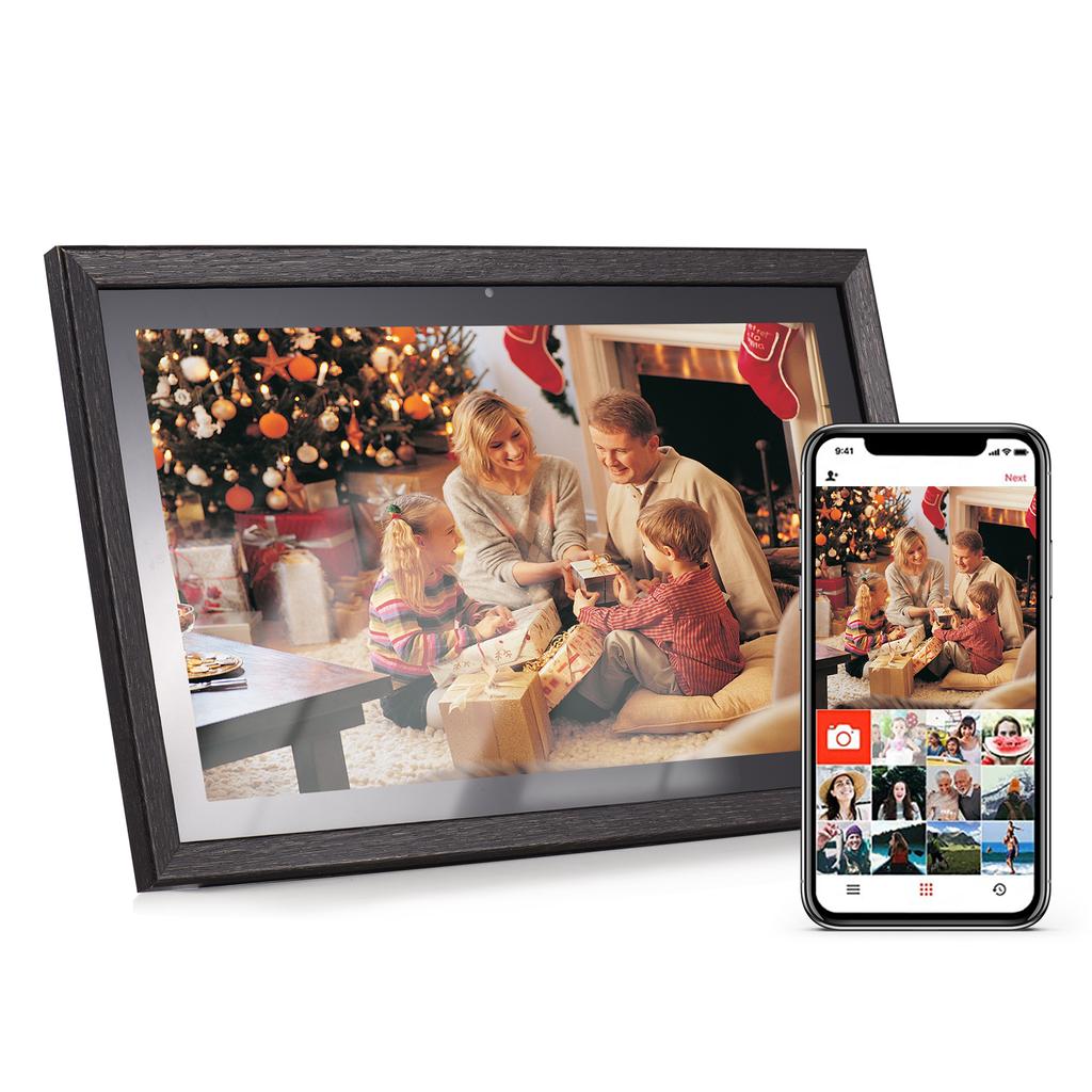 Andoer 18.5 Inch L WiFi Digital Photo Frame Cloud Digital Picture Frame Wall Mountable