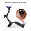 Btuty Guitar Support Rest Leg Bracket, Suction Cup Mount, Aluminum Professional Guitar Leg Stand, Musical Instrument Accessories, Lightweight Foldable