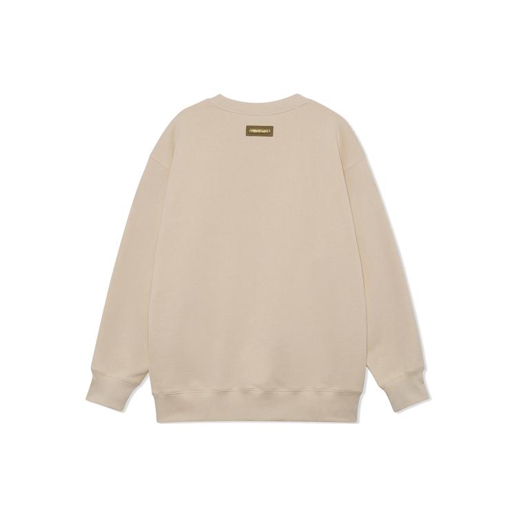 Li Ning Sweatshirt Unisex Dusty Khaki AWDRE17-1