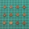 10 or 12pcs 12X15mm DIY retro alloy jewelry accessories 12 constellation pendant