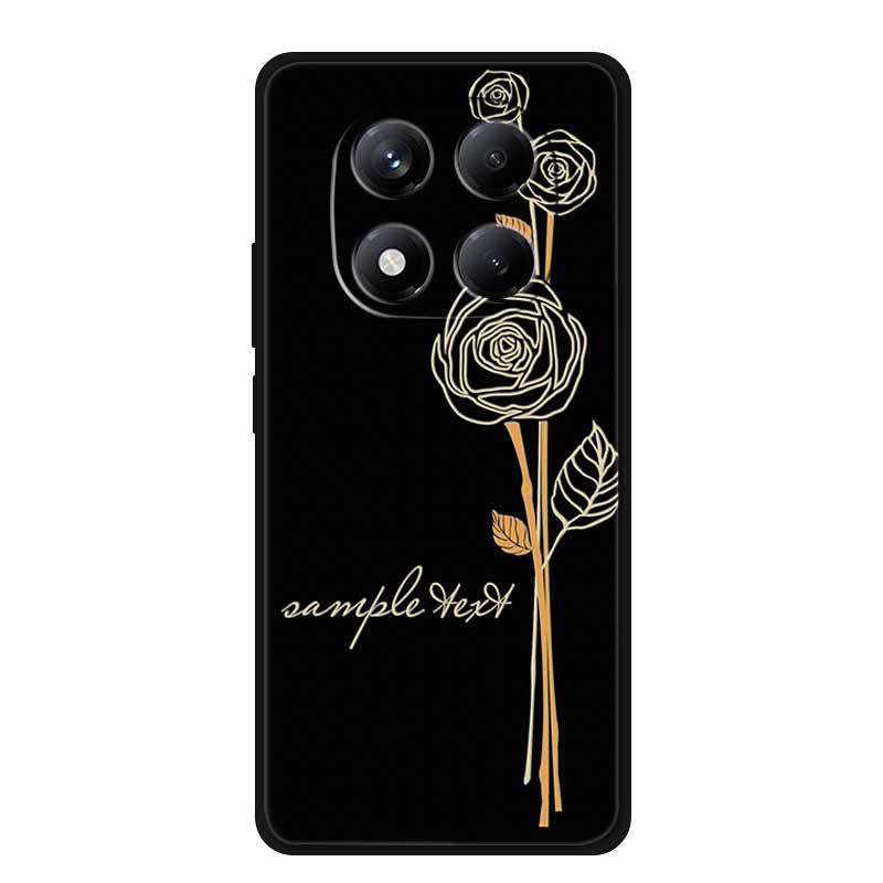 3D Flowers Emboss Fundas For Redmi Note 15 5G (China) Case Soft Silicone Phone Cases For Note 15 5G For China Covers Shell Coque