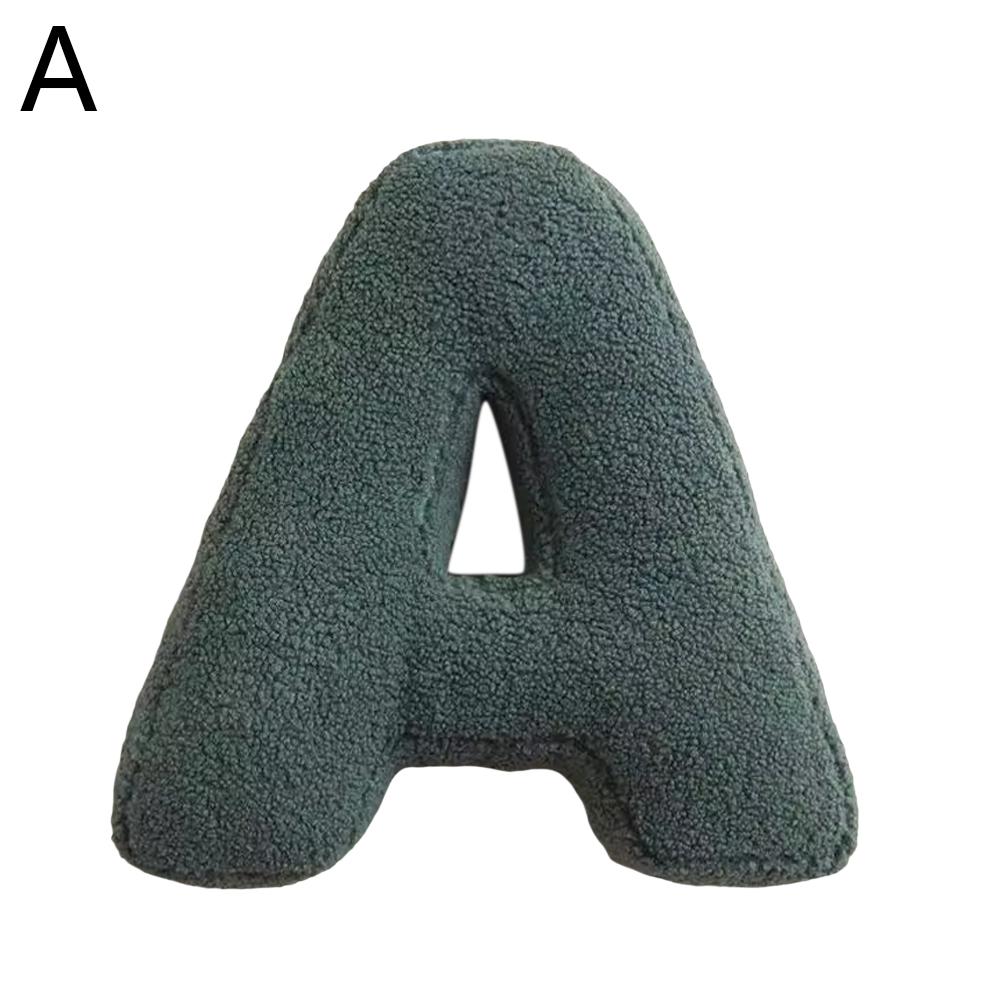 

Плюшевая подушка с английскими буквами для девочек, подарки на день рождения, спальня, диван, реквизит, декор, фотоподушка, детское шоу V6V2 A-One size