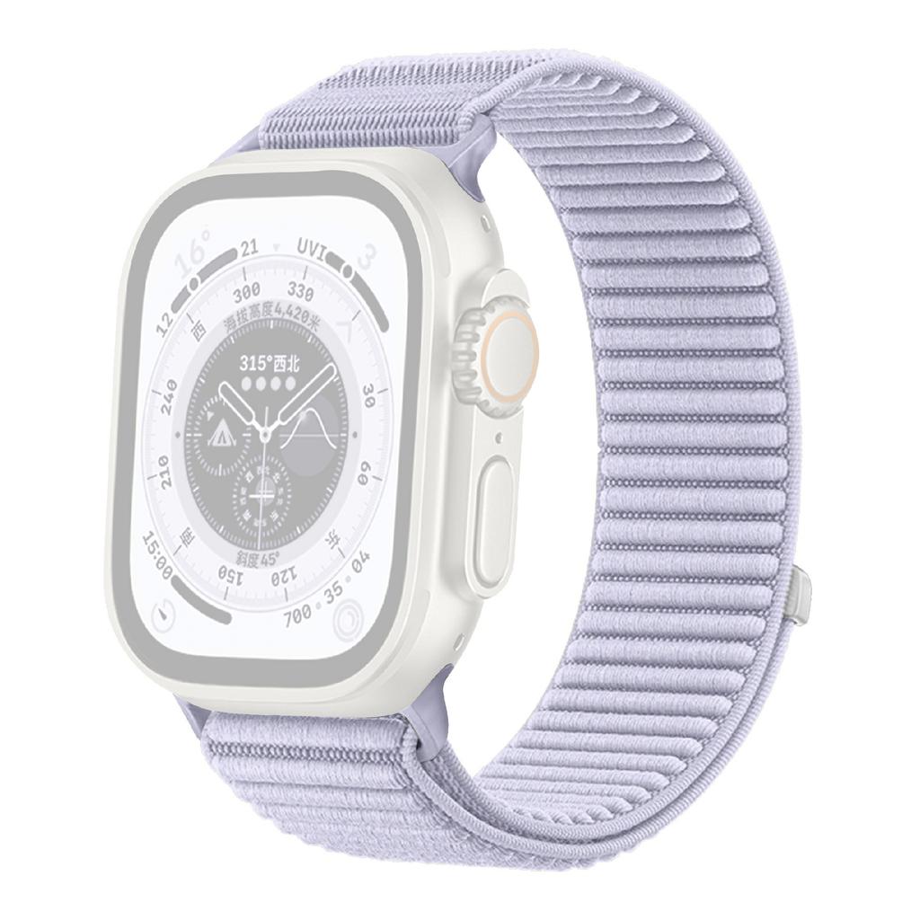 Wrist Strap for Apple Watch Series 10 Ultra 9 8 7 SE 6 5 4 3 2 1 46mm 49mm 45mm 44mm 42mm Magic Tape Nylon Woven Watch Band