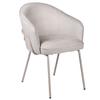 Upholstered Chair Mirea Fabric Beige