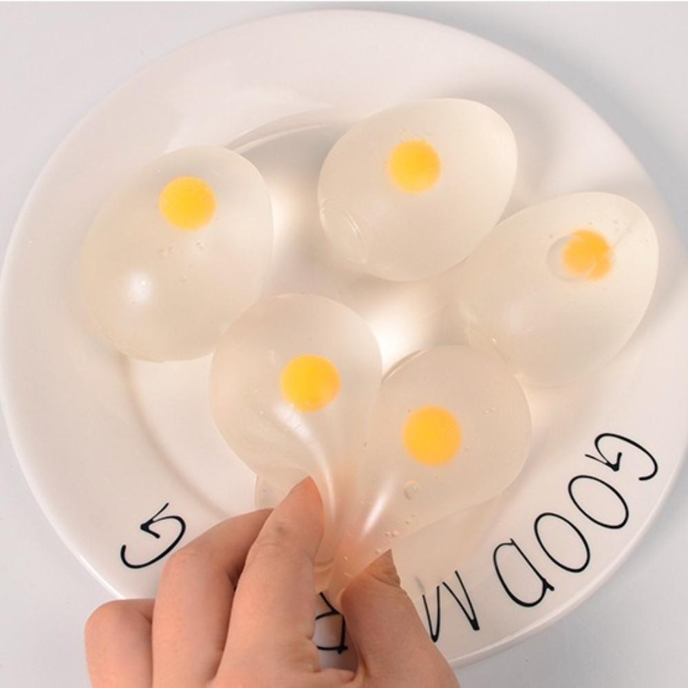 Zabawki Jajko Squishy do Redukcji Stresu - Rozciągliwe Zabawki Fidget do Ściskania dla Dzieci i Dorosłych, Sensoryczne Upominki na Imprezę Przeciw Lękom, Prezenty Wielkanocne