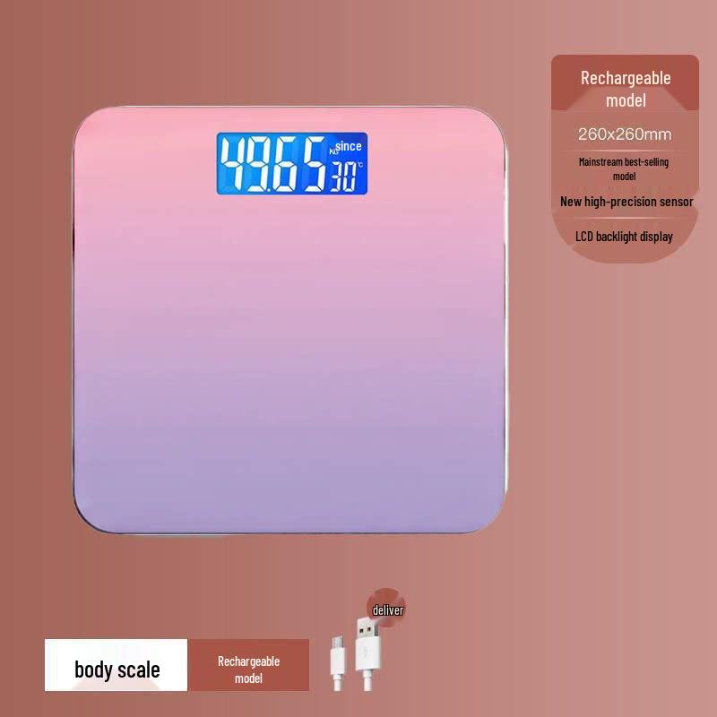 Compact Smart Body Fat Weighing Scale for Adults and Girls