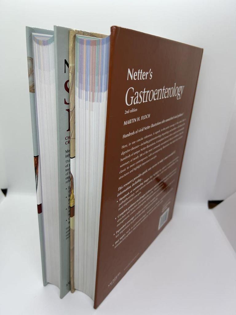 [USED] Set of 2 foreign medical books: Netter's Sports Medicine, etc.