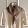 Knitted Scarf Women  Wool Winter Warm Scarves Bright Solid Color Design Thickened Shawl Soft Triangle Pure Wool Neck