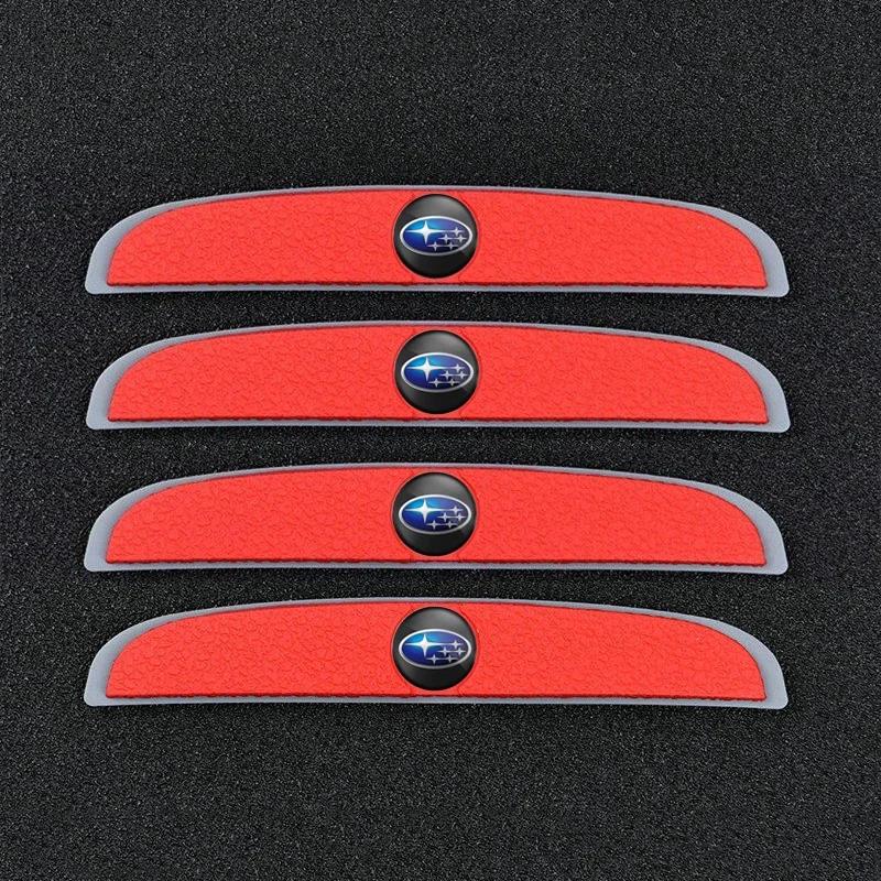 For Subaru Forester XV Tribeca Outback Impreza Legacy WRX BRZ Guards Car Door Anti-collision Bumper Strip Side Protector Cover ef4