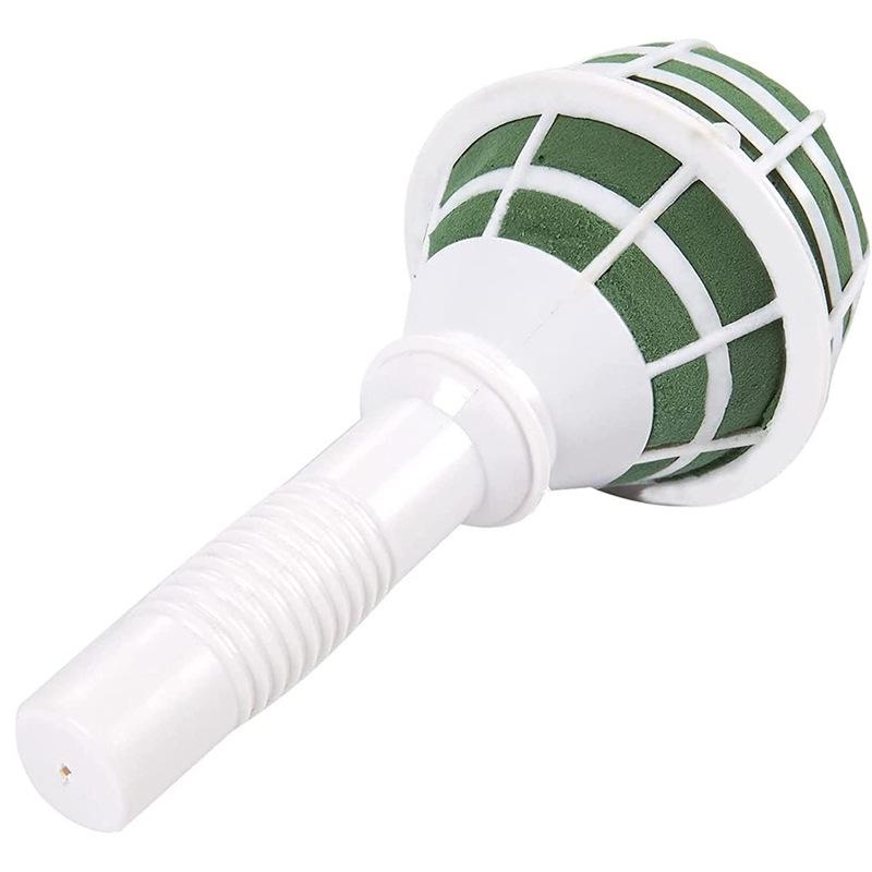 Large Bridal Bouquet Holder for Artificial Flowers - Floral Foam Handle for Weddings