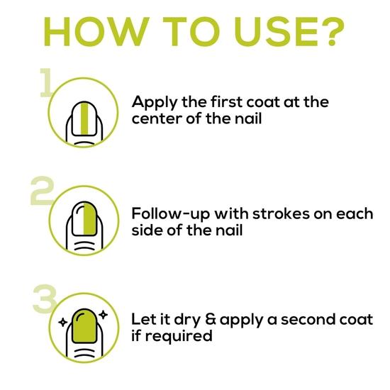 Esmalte Renee Neons - Yellow Beam, secagem rápida, acabamento brilhante, longa duração, fórmula resistente a lascas com alto brilho e cobertura total