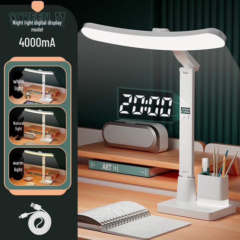 Children's Rechargeable LED Desk Lamp with Eye Protection