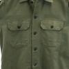 FRUIT OF THE LOOM 60s Vintage 13 Button Long Sleeve Military Shirt M Men's Used