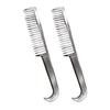 1Pcs Aluminum Alloy Horse Grooming Brush Mane Tail Bristle Riding Brush  Horse Cleaning Tool