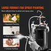 Réservoir Pression pour Peinture au Pistolet 15L/3.75gal Tuyaux de Pistolet à Peinture Manomètre