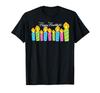 Frohes Chanukka Kerzen Kawaii Menora Lustiges Weihnachtsgeschenk T-Shirt