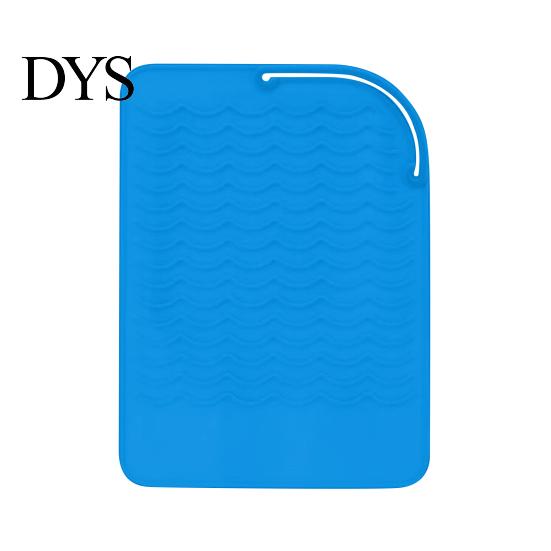 Curling Iron Silicone Mat Heat Resistant Anti-slip Rectangle Portable Flat Hair Pad Straightener Styling Hot Tools Travel Protector Cover