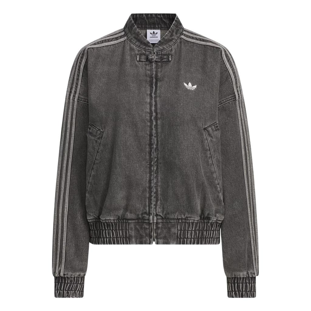 Adidas Originals Ctt Chinese TT Snake Year New Year Loose Fit Long Sleeve Jacket Women Jacket Black JY8274