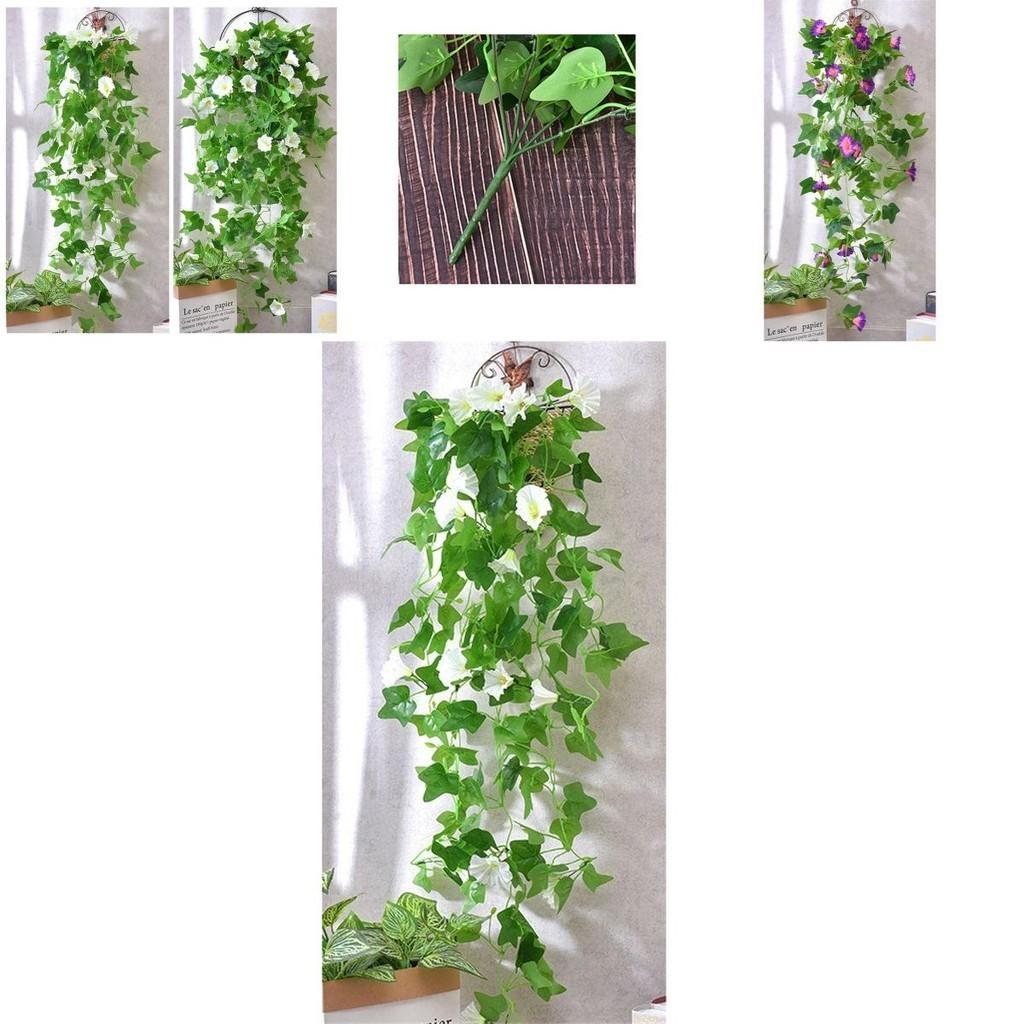 Fake Morning Glory Vine For Stunning Indoor And Outdoor Decoration**