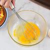 12 Inch Stainless Steel Egg Whisk Anti Slip Rubber Handle Handheld Manual Egg Mixer Stirrer Beater Kitchen Baking Cooking Tool