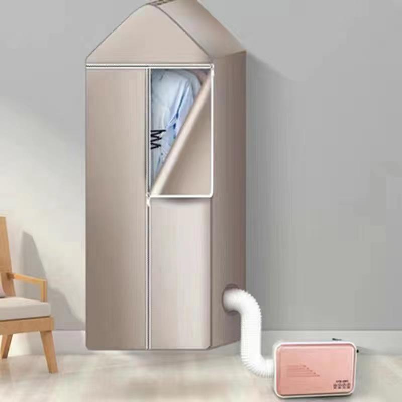 Compact Warm Air Dryer for Shoes, Clothes, and Dust Mite Removal - Ideal for Baby Rooms and Dorms