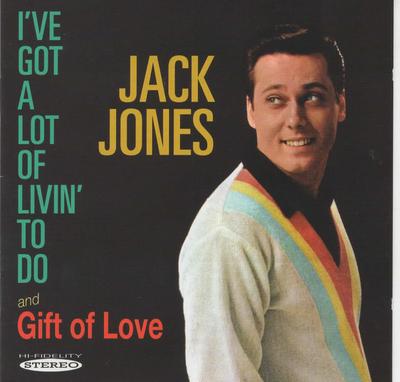 CD JACK JONES - I've Got A Lot Of Livin' To Do / Gi SEPIA1211 Sepia Records 2013 UK Pop Used