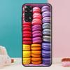 Macarons Cake Dessert Case For Xiaomi Redmi Note 14 12 11 9 10 13 Pro 9S 10S 11S 12S Redmi 13C 10C 12C 14C Cover