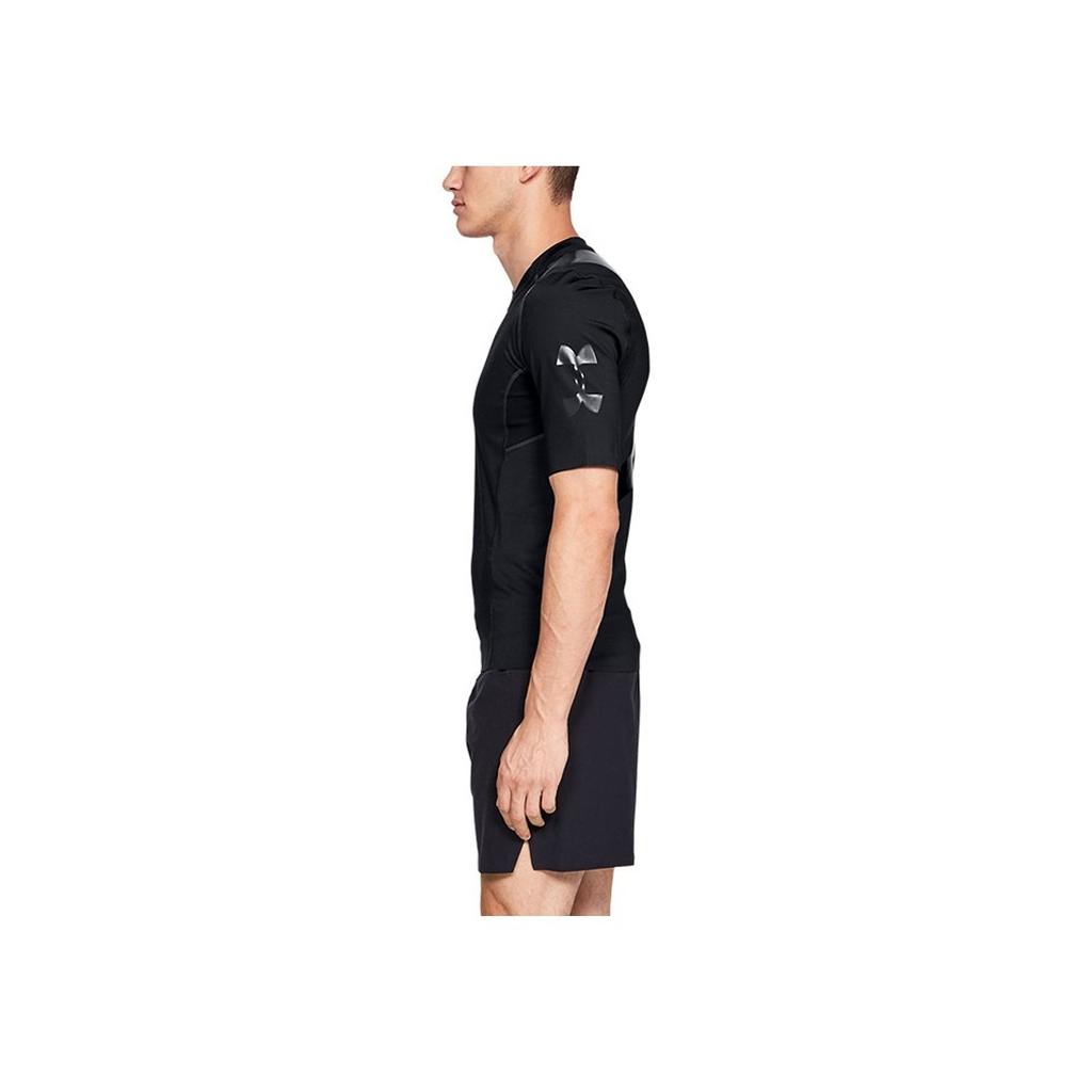 Under Armour Perpetual Training Sports Compression Shirt Men Tops Black 1320980-001