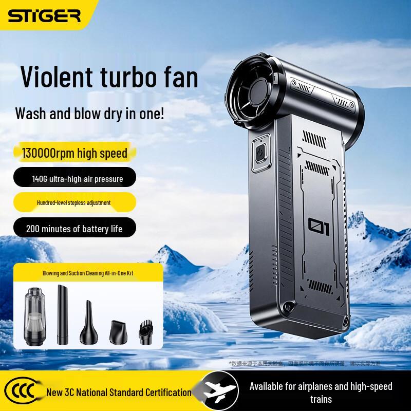 STAIKE Portable Multifunction Handheld Fan