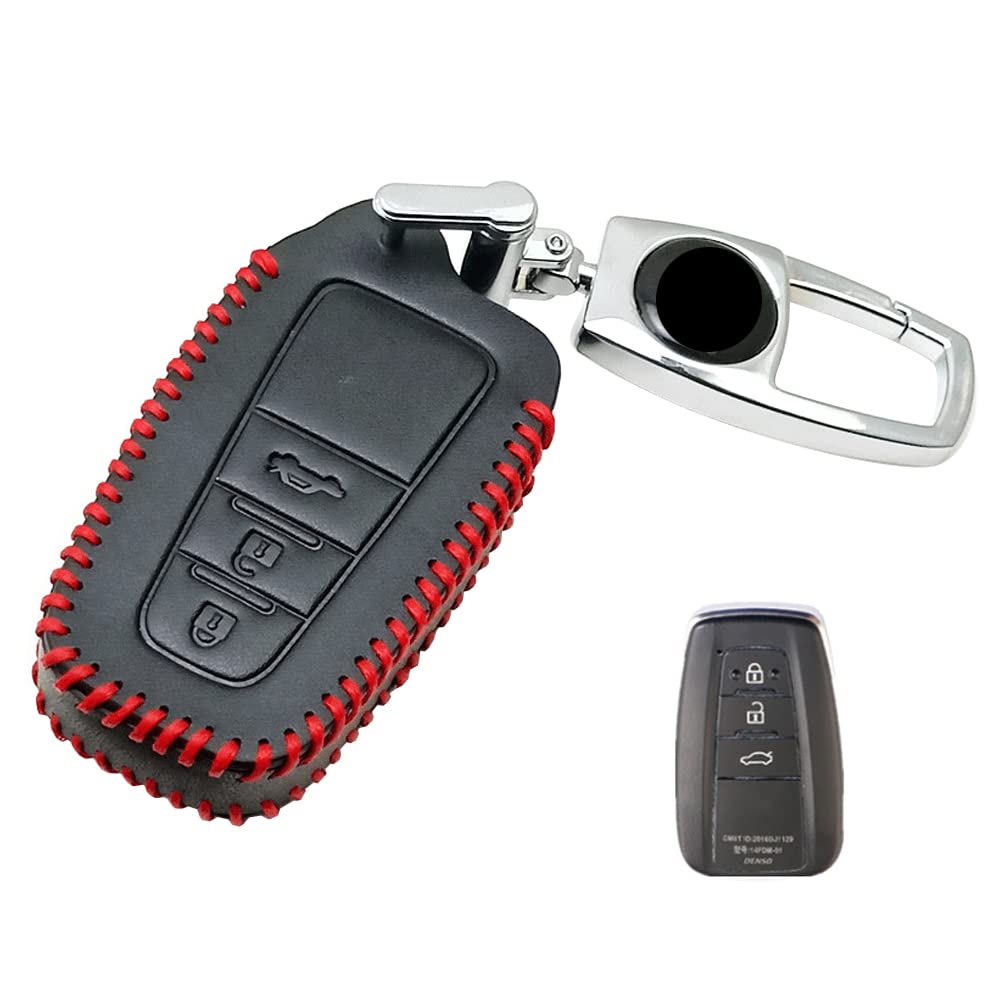 Toyota Smart Key Case, Key Cover, Leather, F, Specially Designed for Toyota, Keychain, Toyota,