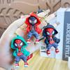2025 Spider-Man Knitted Hoodie Keychain: Marvel Souvenir and Gift