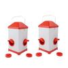 Chicken Feeder Waterer Set Automatic Chicken Cup Waterer Port Feeder Set Poultry Farming Water