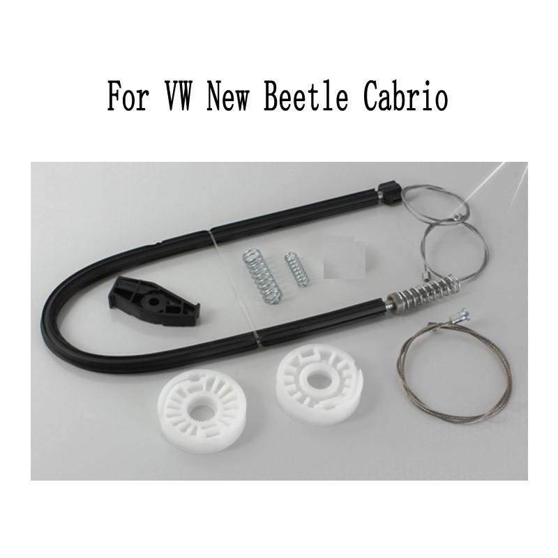 SADA PRO OPRAVU STAHOVÁKU OKNA PRO VW NEW BEETLE CABRIO Kabriolet ZADNÍ LEVÝ 2003-2010