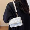 Trendy Quilted Chain Crossbody Bags, Stylish Multi Color Small Square Purses, Versatile, Chic & Perfect for Women's Everyday Use