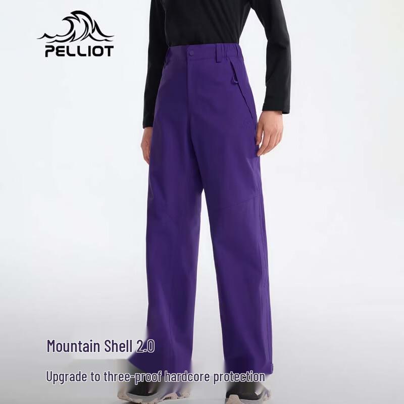 PELLIOT Women's Outdoor Hardshell Windproof Waterproof Trekking Pants 126302031