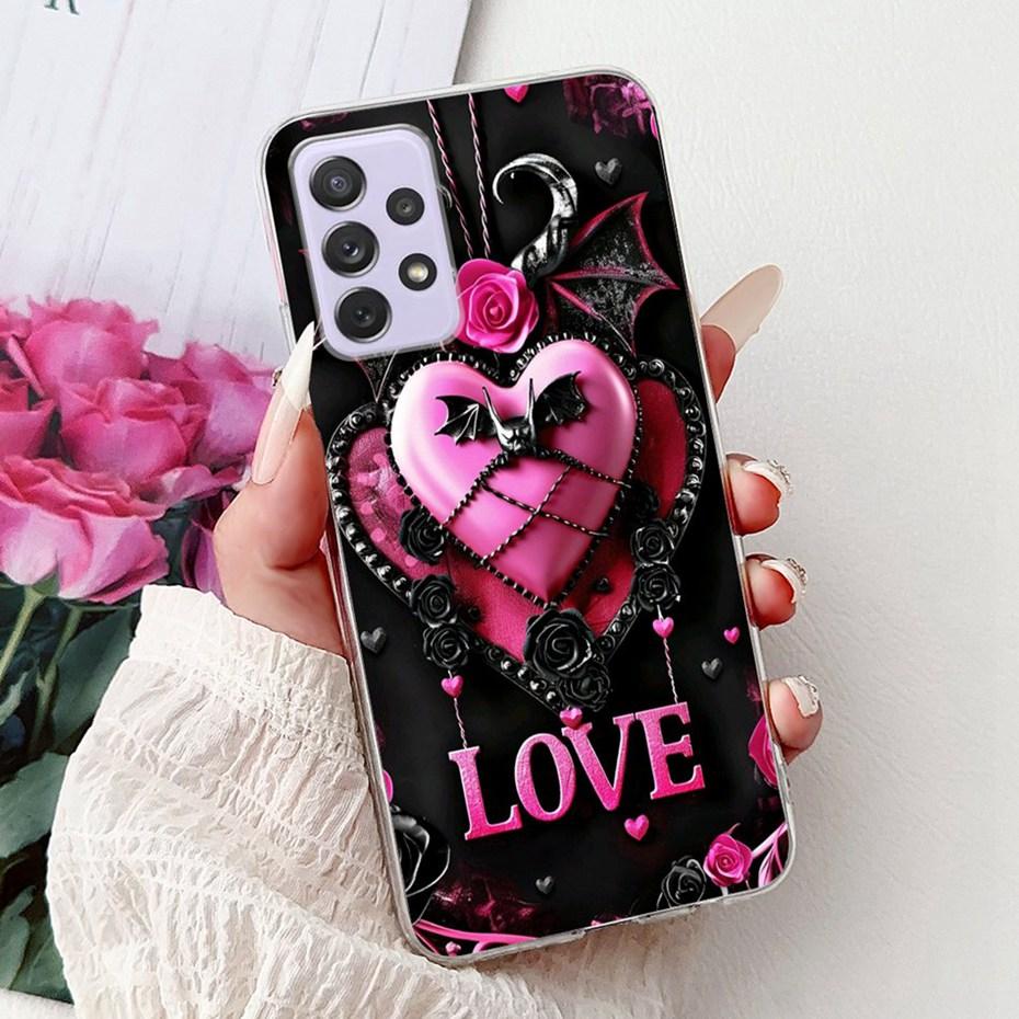 Modische Malerei Hülle Für Samsung Galaxy A72 A52 A52s 5G Weiche Silikon TPU Handyhüllen Für Samsung A72 A52 A52s Hüllen Stoßfänger