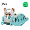 Combination Slide 4-in-1 Kids Rocking Toy, Portable for Children, Horse Long with Basketball Hoop, Convertible Freestanding Age 1-6 Boys And