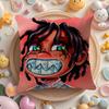 Rapper T-Trippie R-Redd Cushion Cover Summer Coolness Linen Fabric Double-Sided Printing Pillow Case Sofa Home Decor Gift