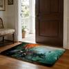 GAME Monster Wilds Series For Film Anime Floor Mat Soft Flannel Absorbent Mat Non-Slip Rug Home Bedroom Bathroom