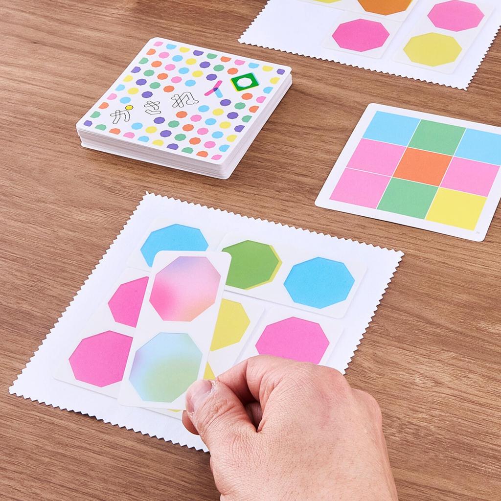 Kasane Iro GEO GAMES Geogames Card Game Board Game For Ages 5 and Up