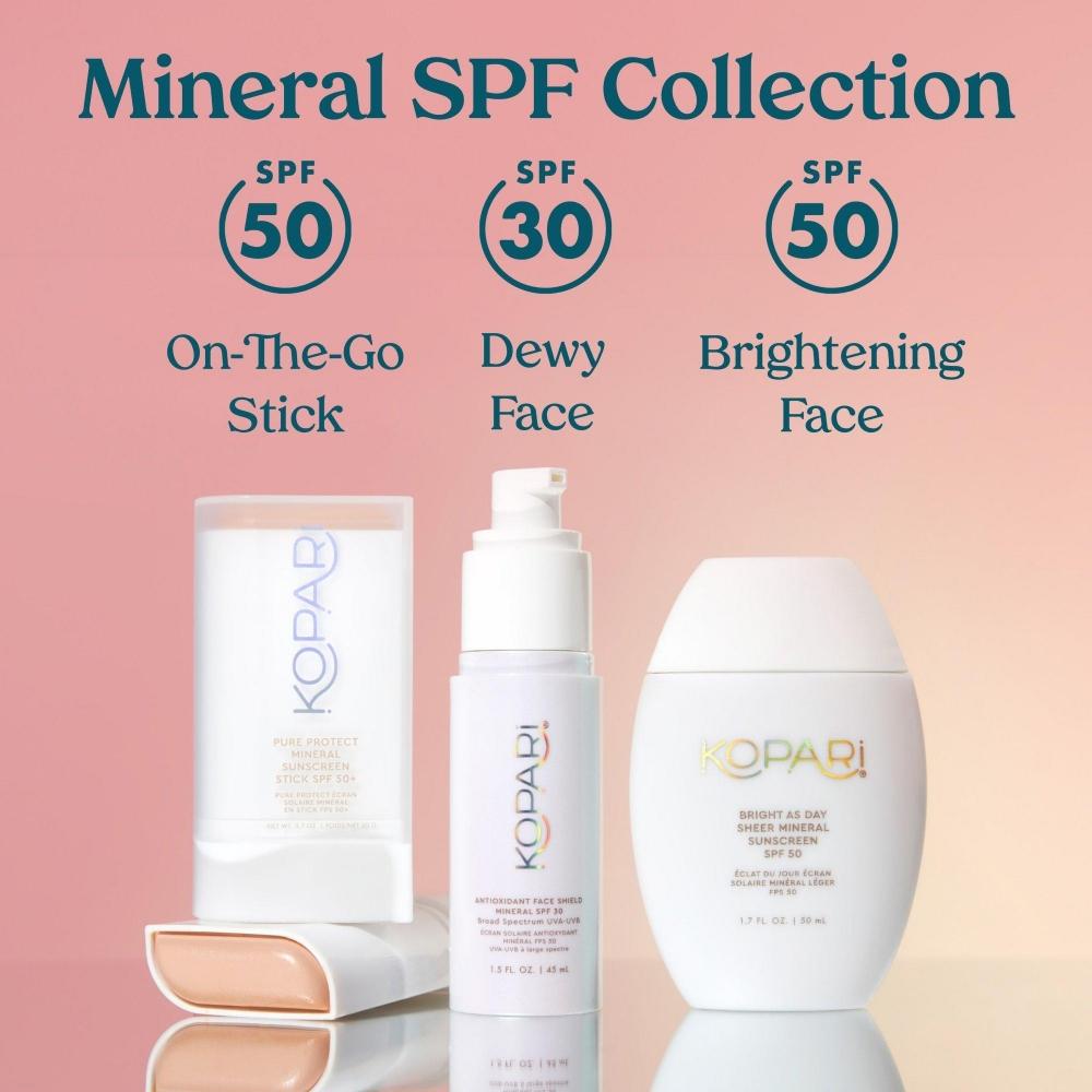 Kopari Beauty Pure Protect Mineral Sunscreen Stick Spf 50+ 0.7 Oz