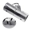 316 Stainless Steel Boat Hardware Rotating Pipe Joint Tube Coupling Connector Fitting for Marine Yacht Building Hardware
