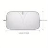 1-Piece Car Front Windshield Sunshade, Summer Sun Protection and Uv Protection Sunshade
