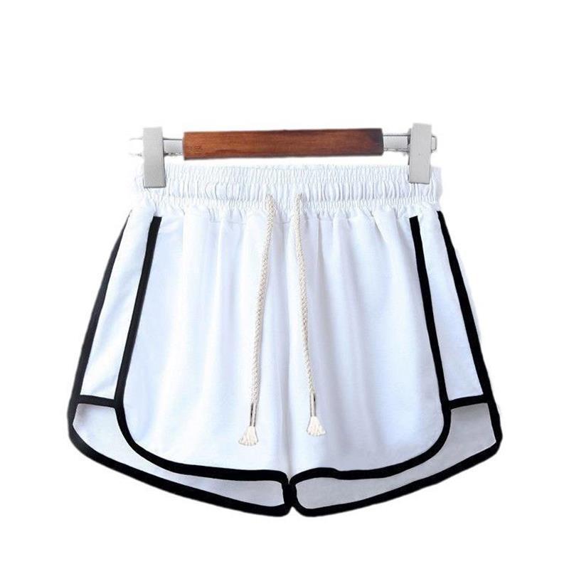 Women's High-Waisted A-Line Sports Shorts – Summer Thin, Three-Quarter Length, Slim, Loose, Casual Outerwear