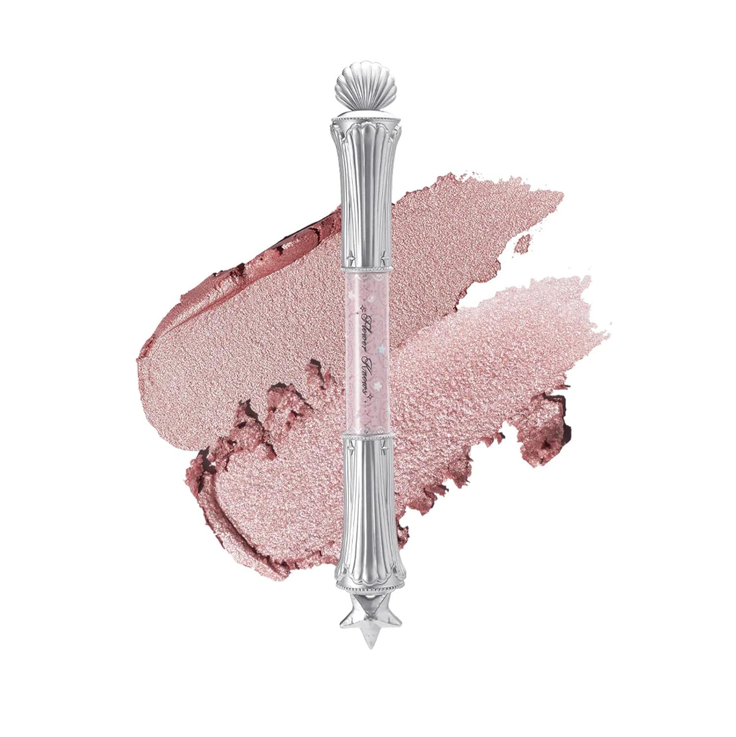 

Flower Knows Shell s Jewel 2-in-1 Under Eye Highlighter Stick,Smudge-Proof Creamy Shimmer EyeShadow Stick,Dual-Color Highlighter(01 Vanilla White) 0.04 Ounce (Pack of 1)