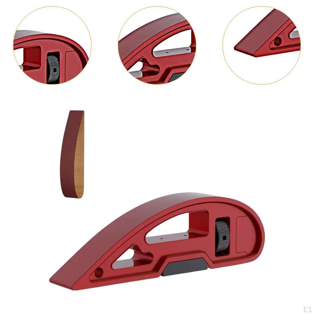 Manuelle Schleifbandhalterung Holzbearbeitungswerkzeug Schleiferaufsatz Hand Vielseitig