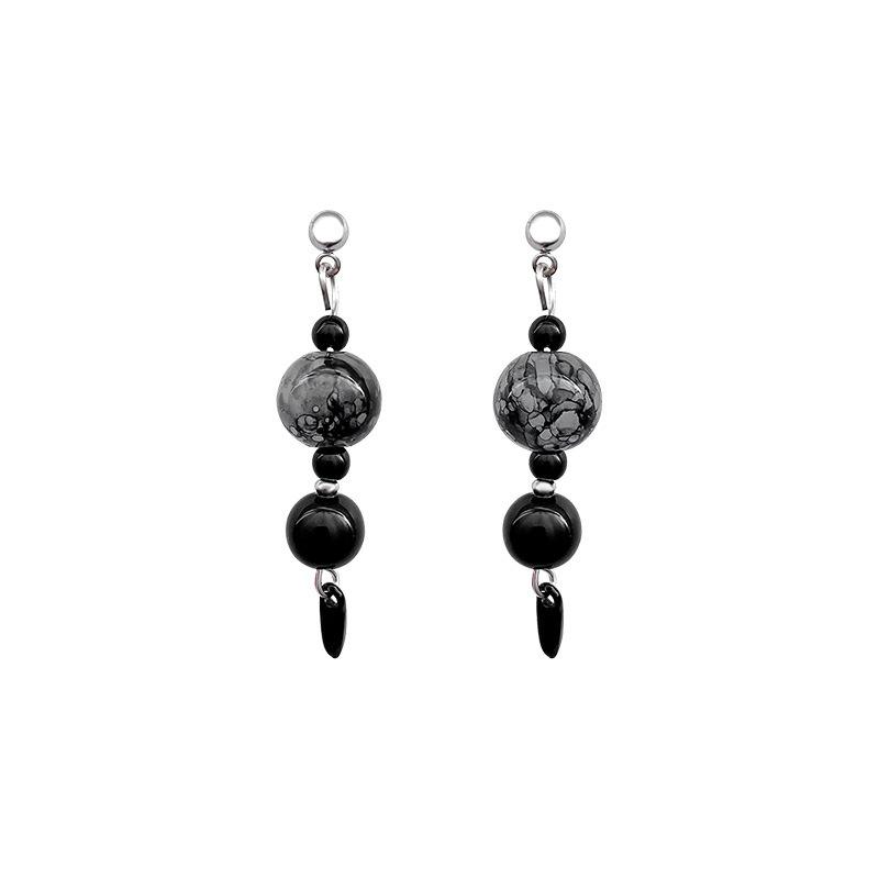 Vintage-style long tassel earrings for women, light luxury with a high-end feel, niche temperament, new Chinese-style earrings