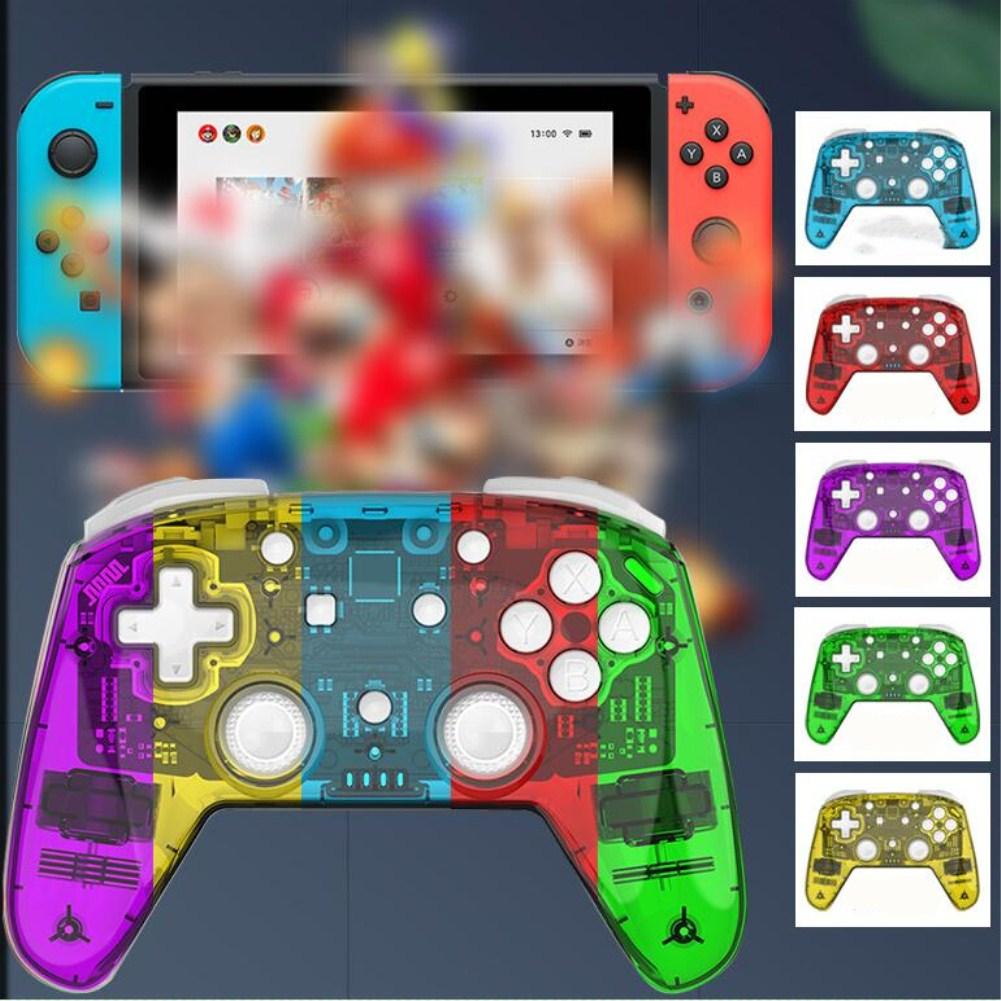 Wireless Bluetooth Vibrations Motion Sensing Game Controller for Switch PRO
